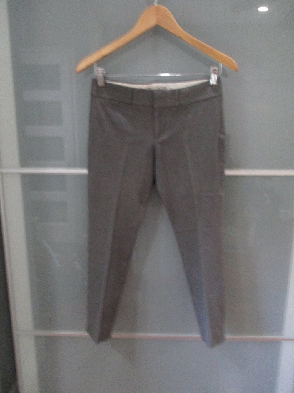 Banana Republic Sloan Crop Gray Pants